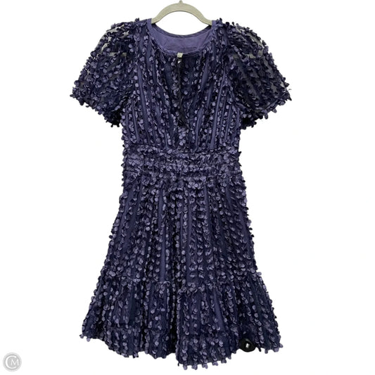 Dress Casual Short By Anthropologie In Purple, Size: Xsp