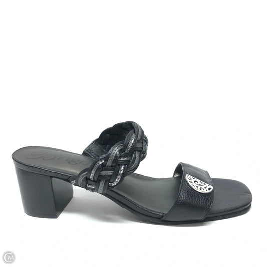 Sandals Heels Block By Brighton In Black, Size: 8