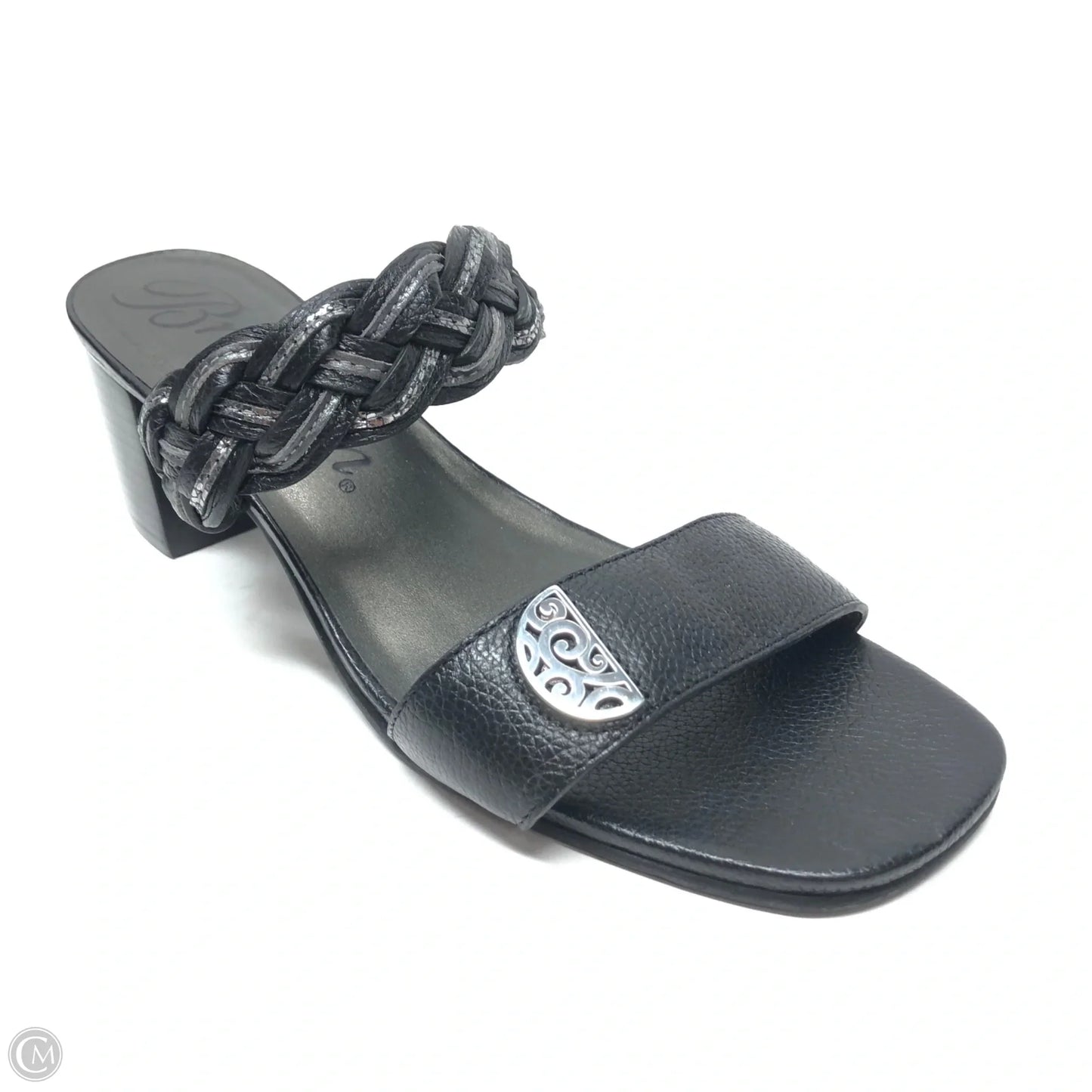 Sandals Heels Block By Brighton In Black, Size: 8