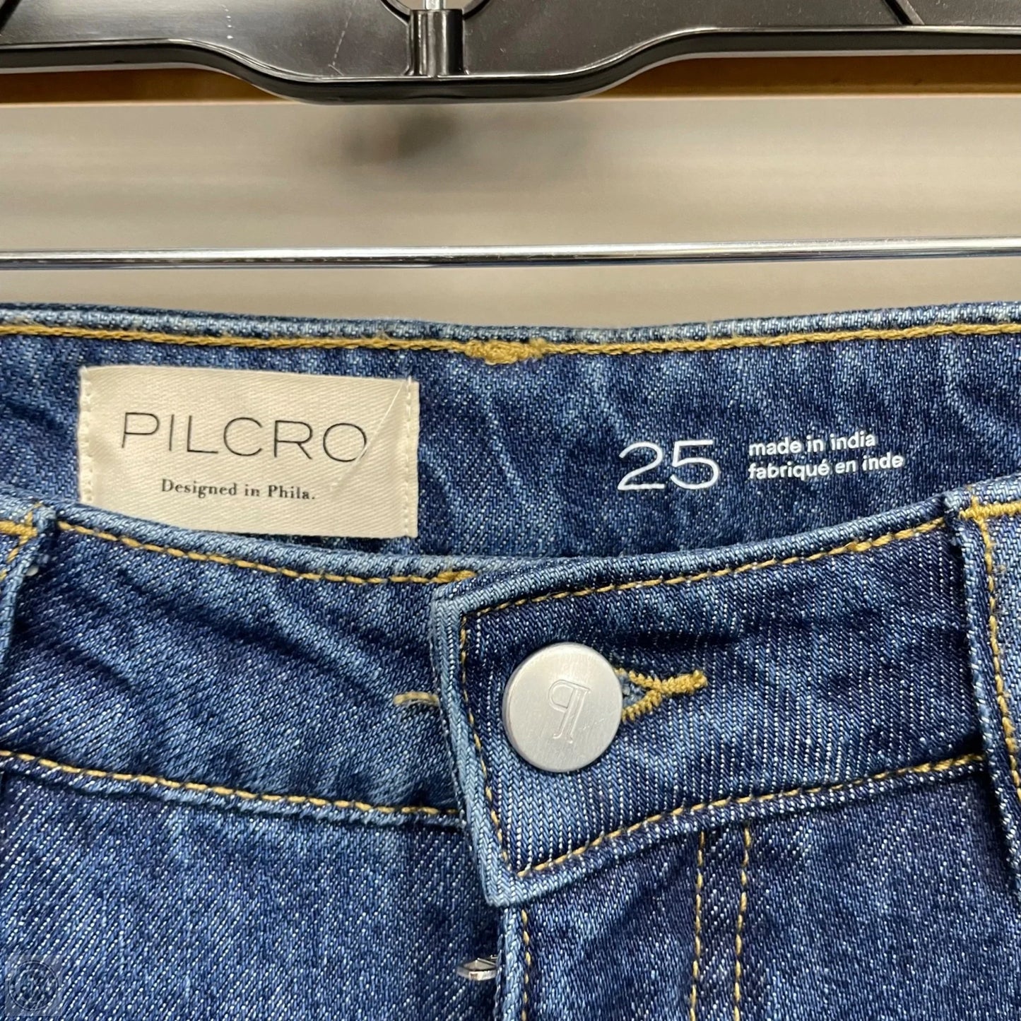 Jeans Wide Leg By Pilcro In Blue Denim, Size: 2