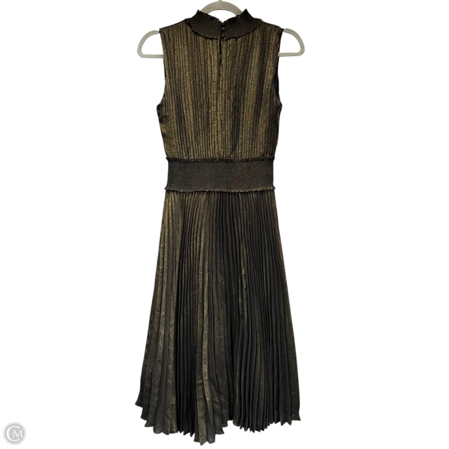 Dress Casual Short By Nanette By Nanette Lepore In Black & Gold, Size: 6