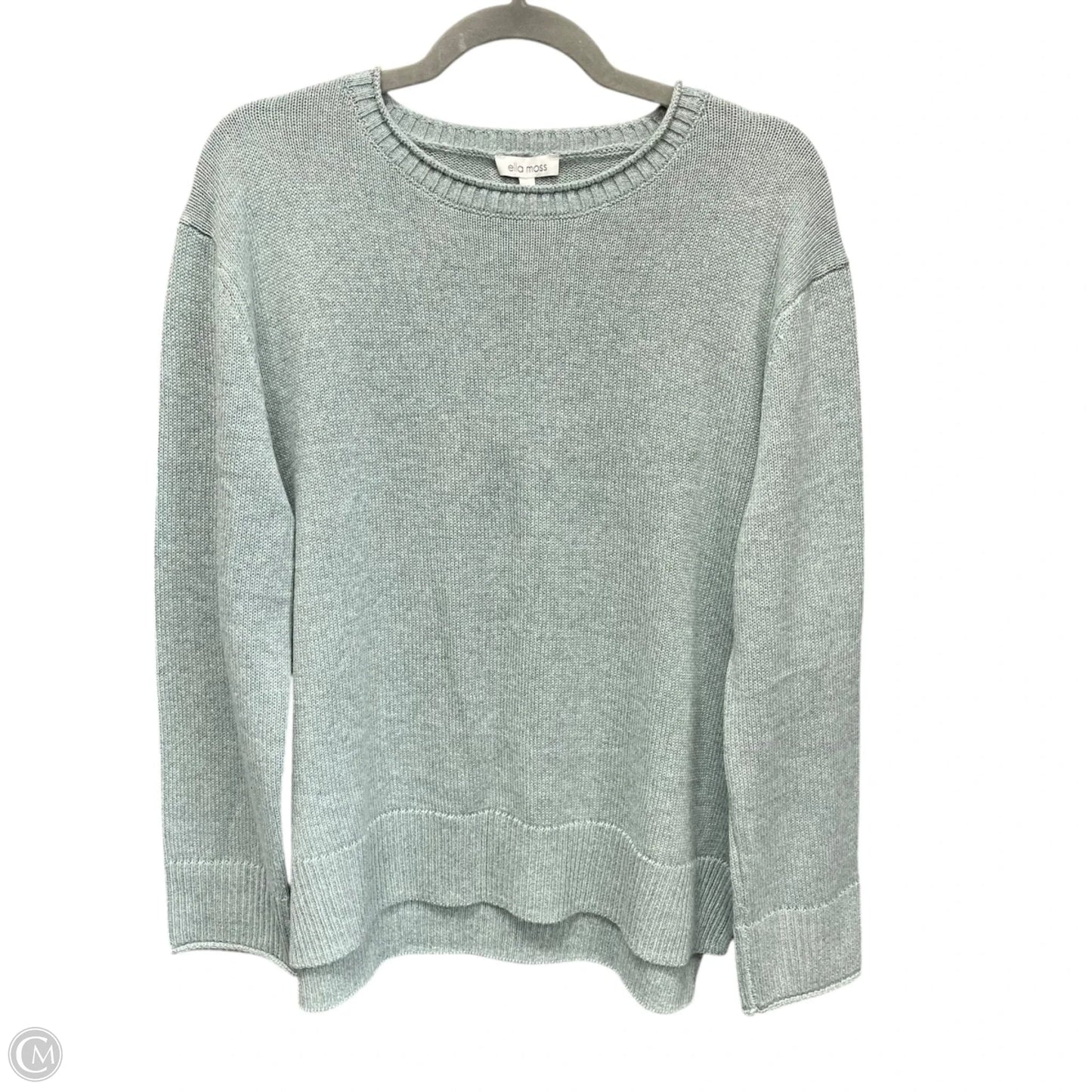 Sweater By Ella Moss In Green, Size: M