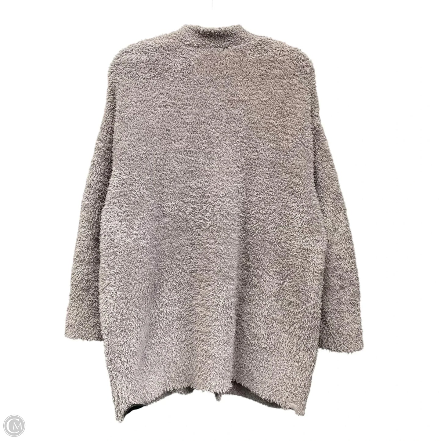 Sweater Cardigan By Barefoot Dreams In Grey, Size: M