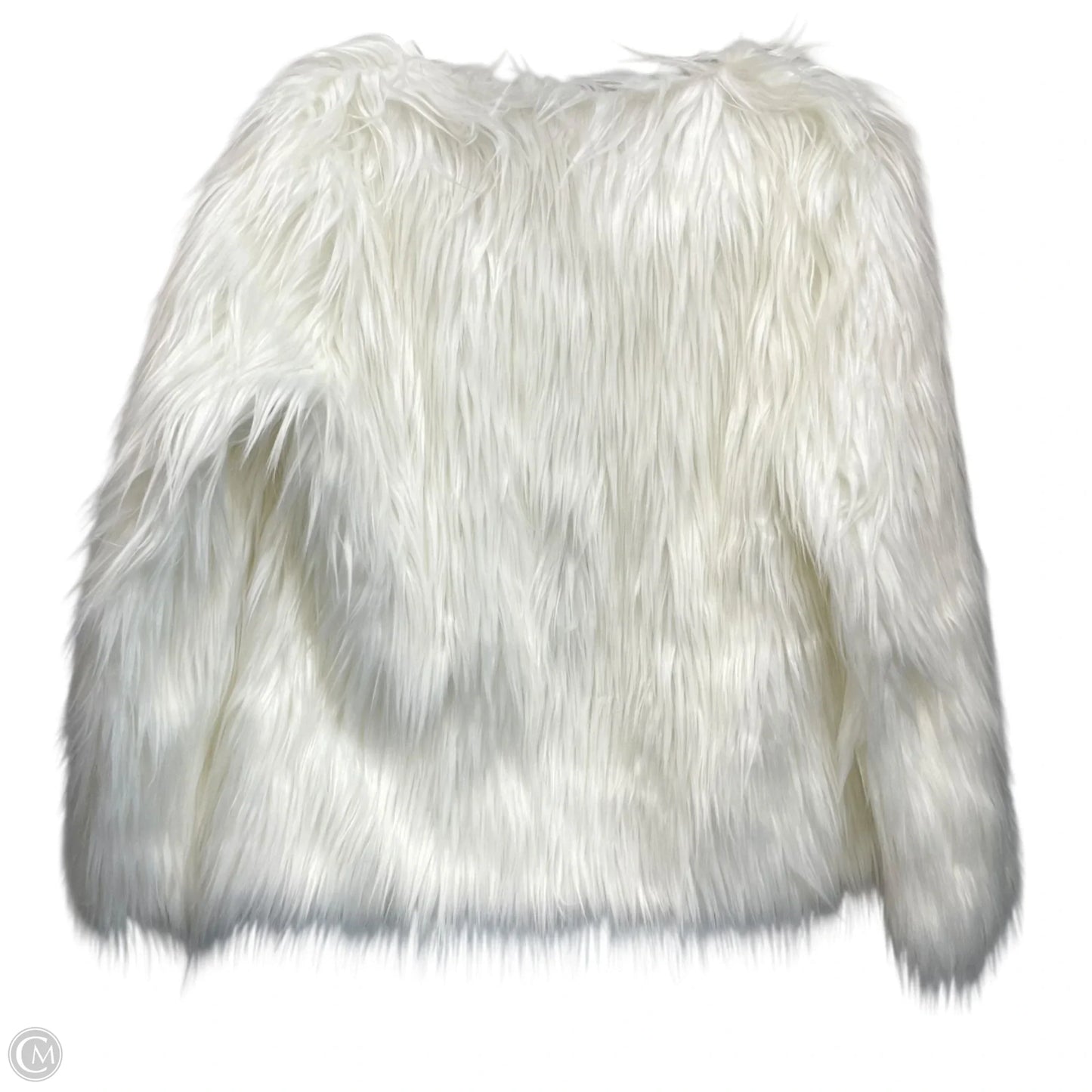Coat Faux Fur & Sherpa By Clothes Mentor In White, Size: Xxl