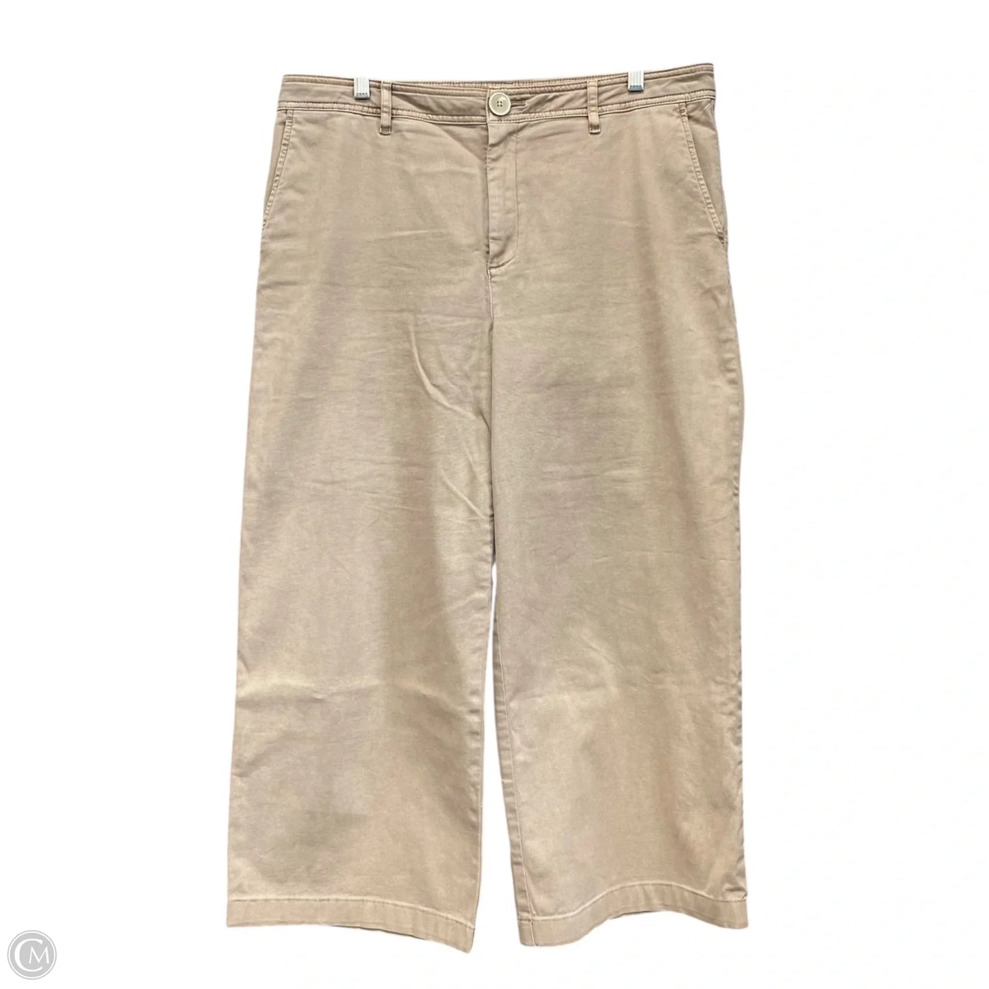 Pants Wide Leg By J. Jill In Beige, Size: 12