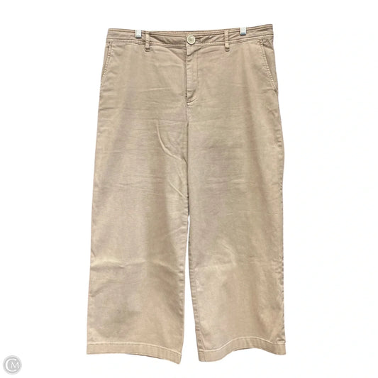 Pants Wide Leg By J. Jill In Beige, Size: 12