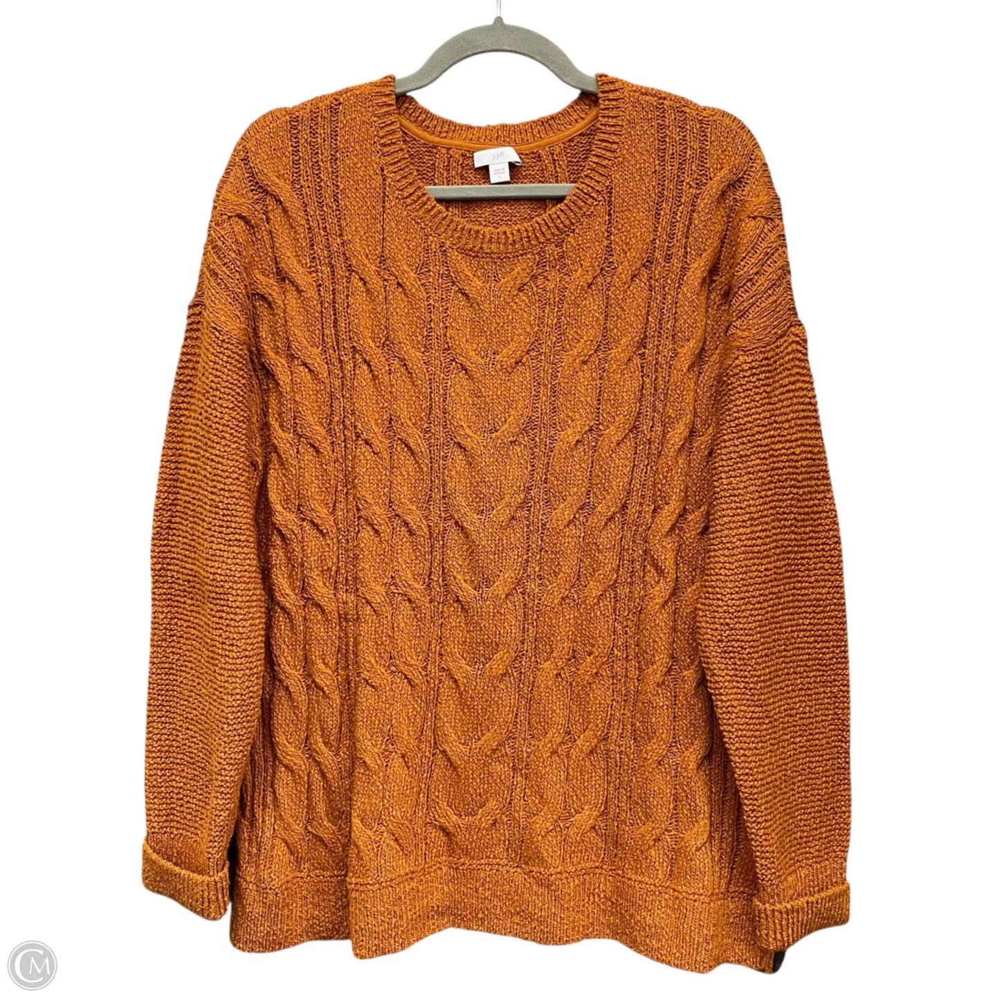 Sweater By J. Jill In Orange, Size: L
