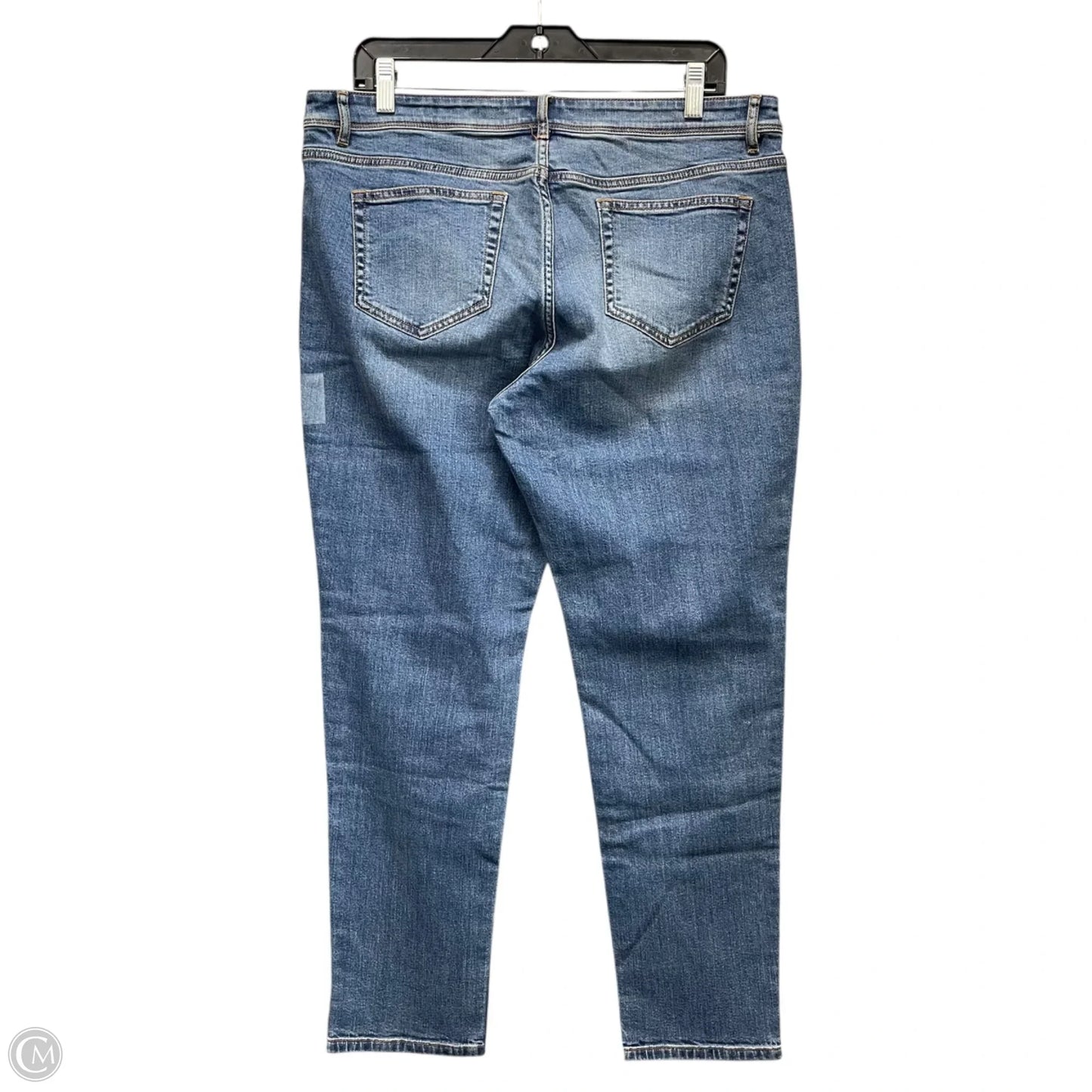 Jeans Skinny By J. Jill In Blue Denim, Size: 12