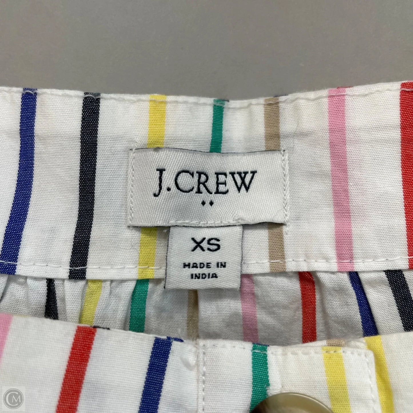 Skirt Set 2pc By J. Crew In Striped Pattern, Size: Xs