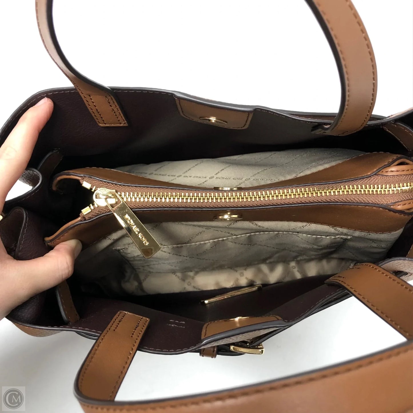 Handbag Designer By Michael Kors, Size: Medium