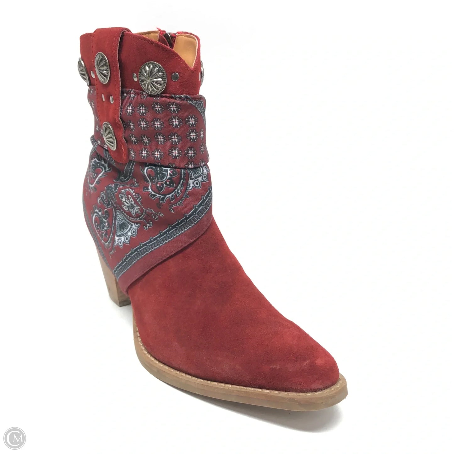 Boots Western By Dingo In Red, Size: 9