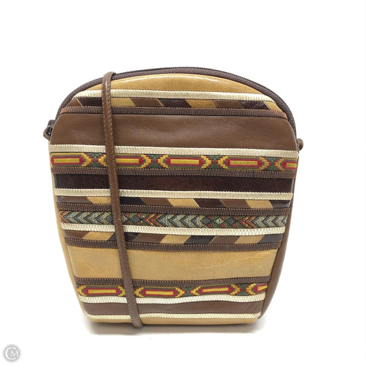 Crossbody Leather By Sharif, Size: Small