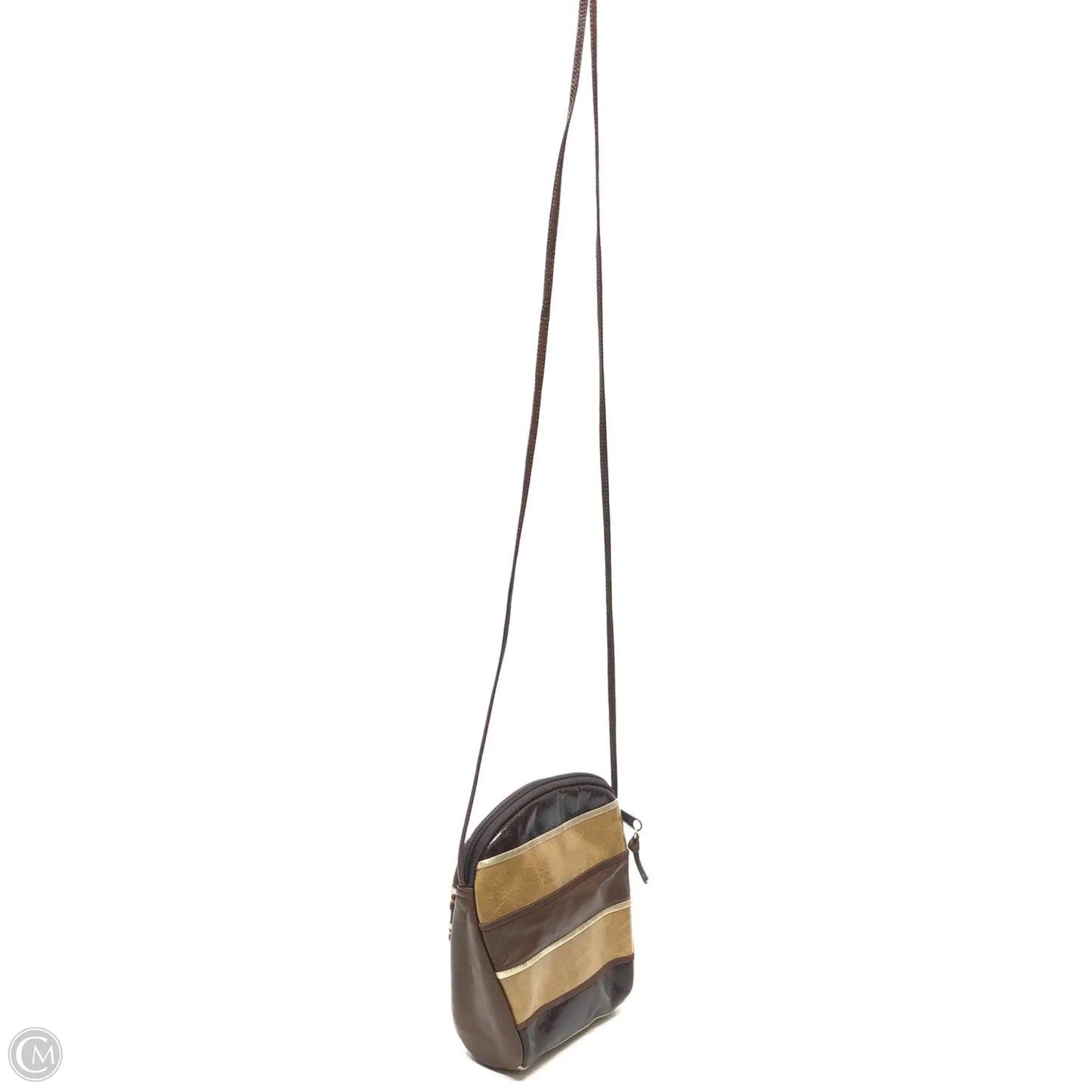 Crossbody Leather By Sharif, Size: Small