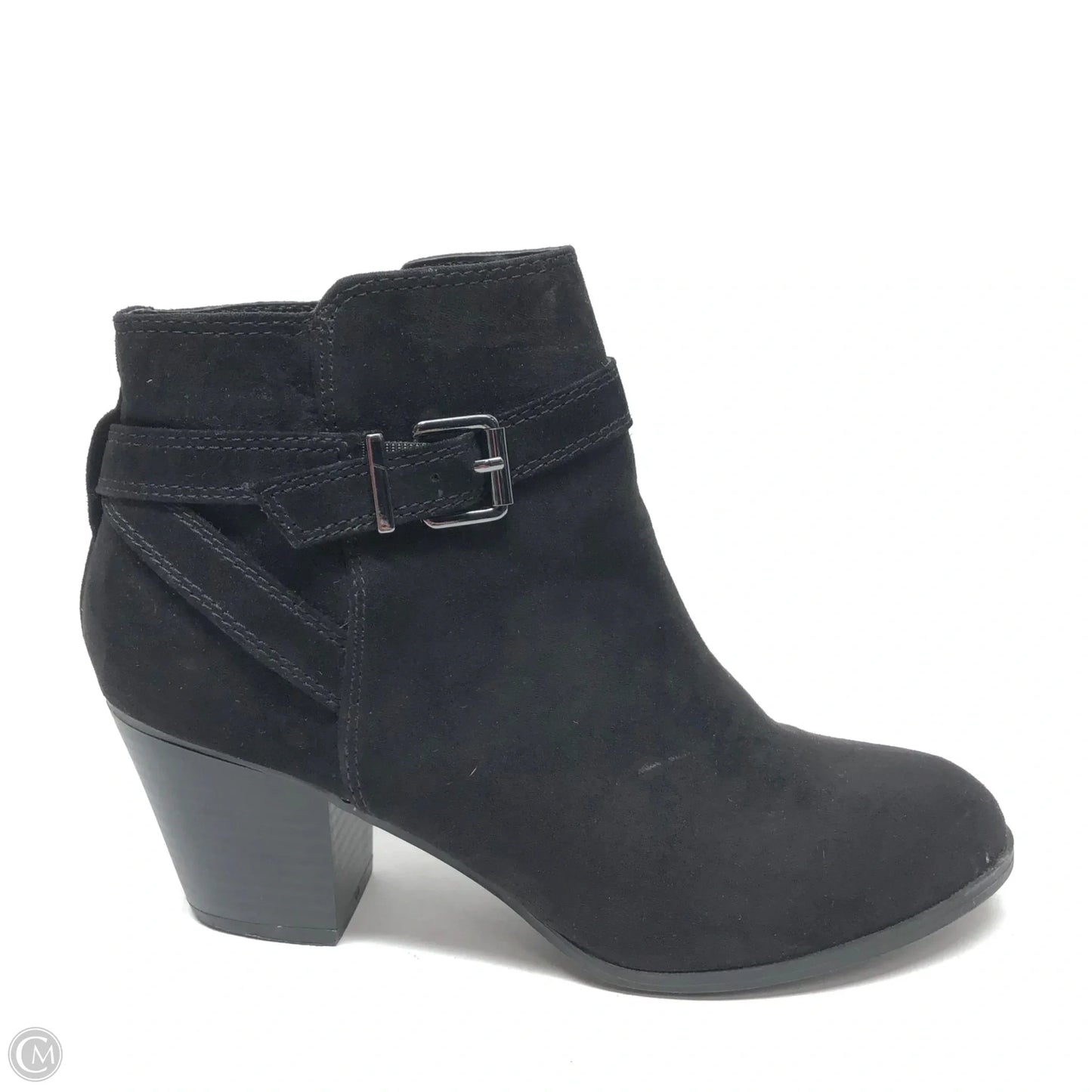 Boots Ankle Heels By Express In Black, Size: 7