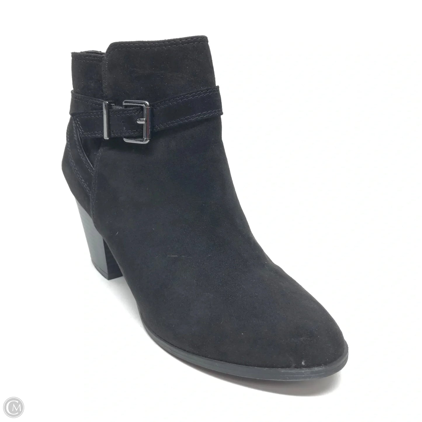 Boots Ankle Heels By Express In Black, Size: 7