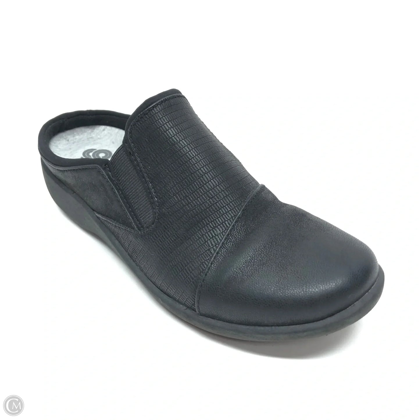 Shoes Flats By Clarks In Black, Size: 5.5