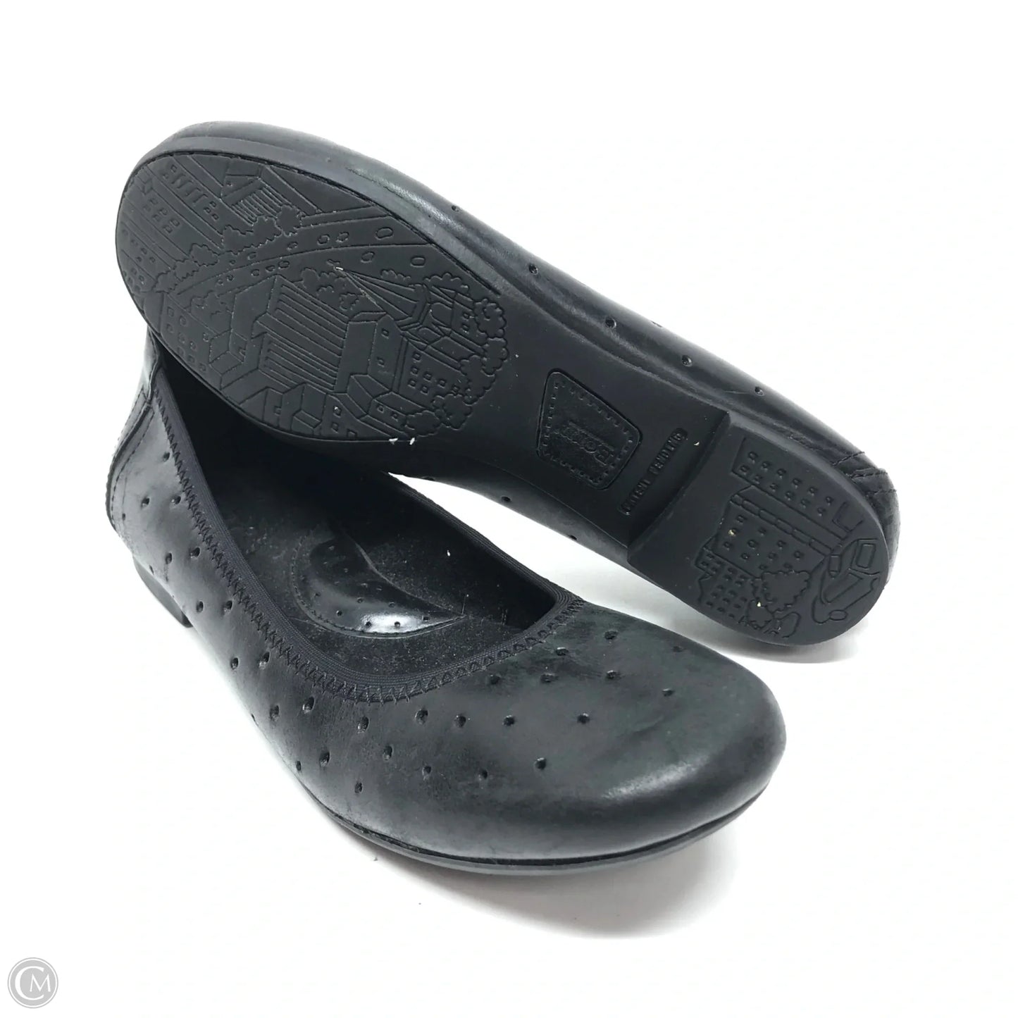 Shoes Flats By Born In Black, Size: 6