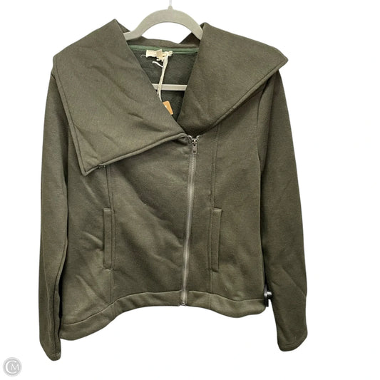 Jacket Moto By Mystree In Green, Size: M