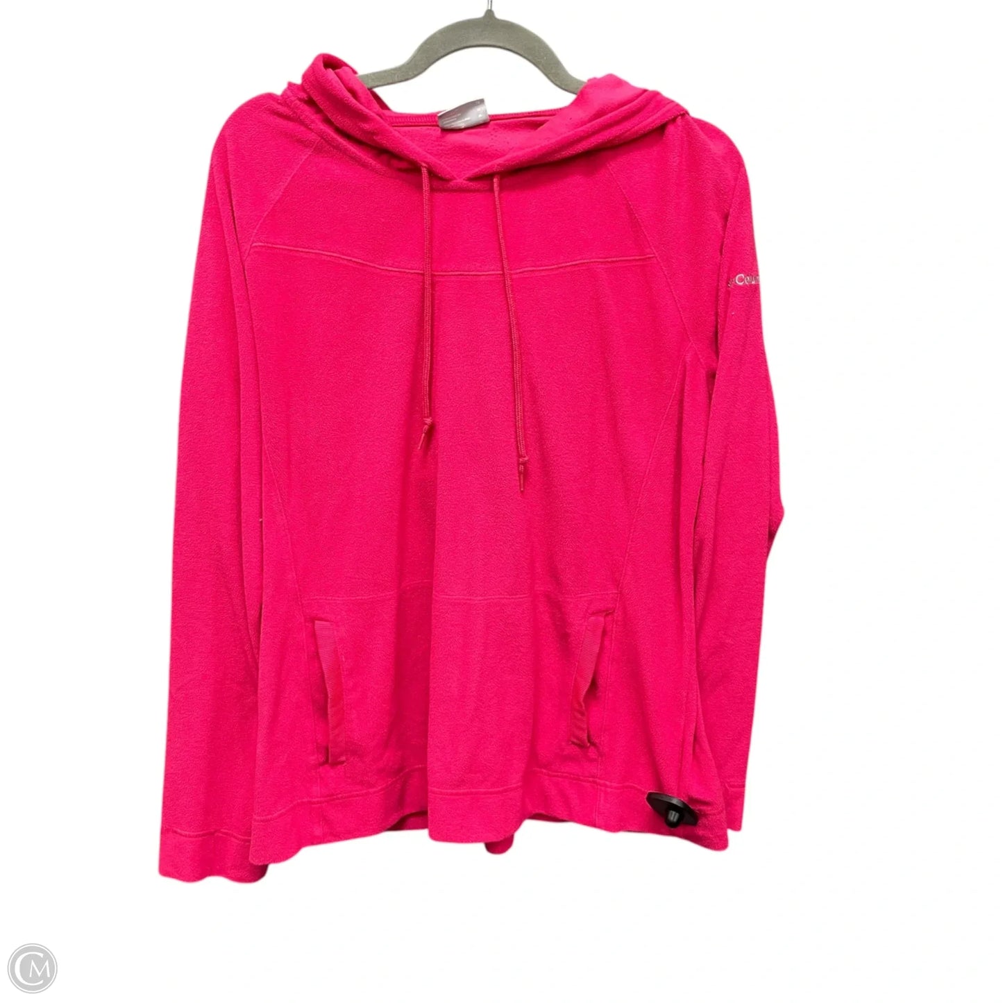 Sweatshirt Hoodie By Columbia In Pink, Size: Xl