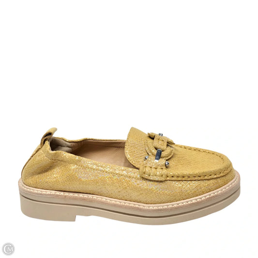 Shoes Flats By Donald Pliner In Yellow, Size: 6