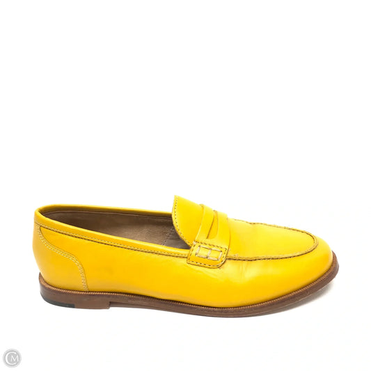 Shoes Flats By J. Crew In Yellow, Size: 6