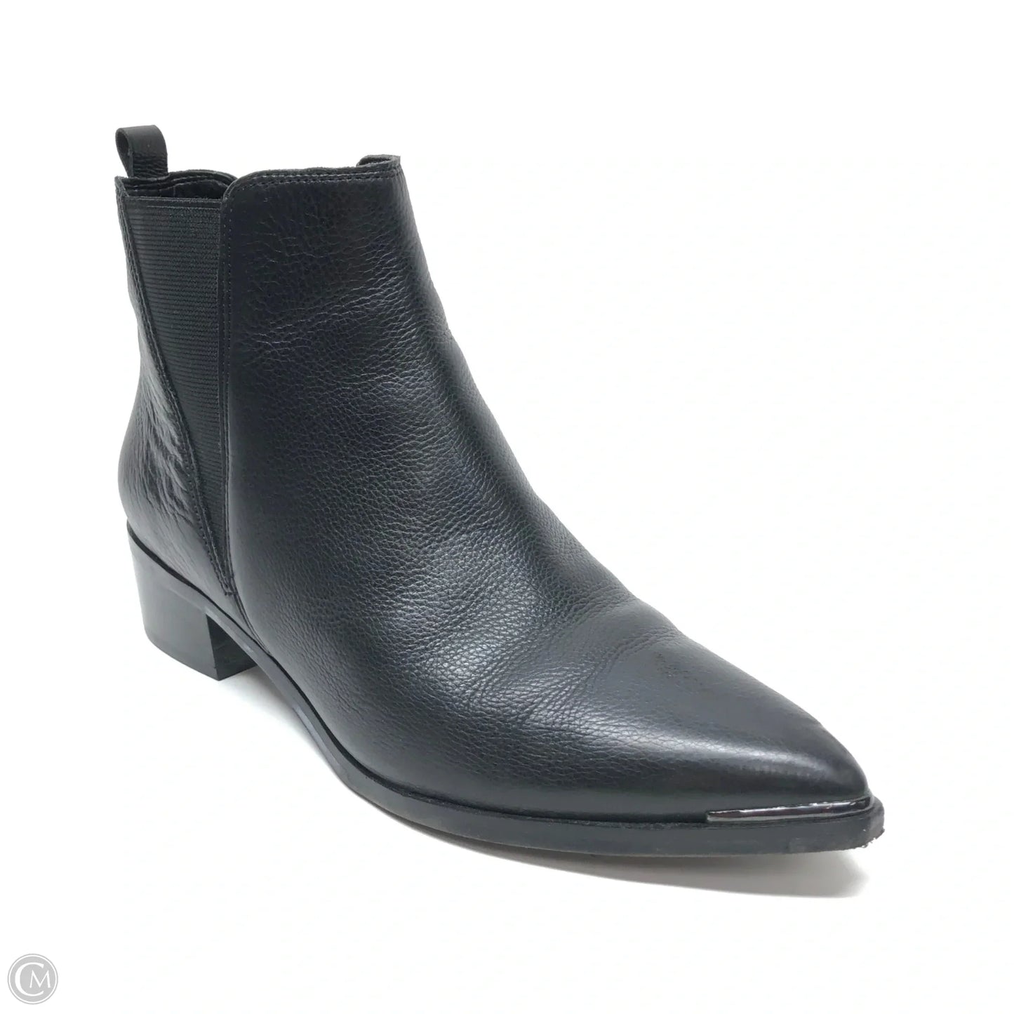 Boots Ankle Heels By Marc Fisher In Black, Size: 7