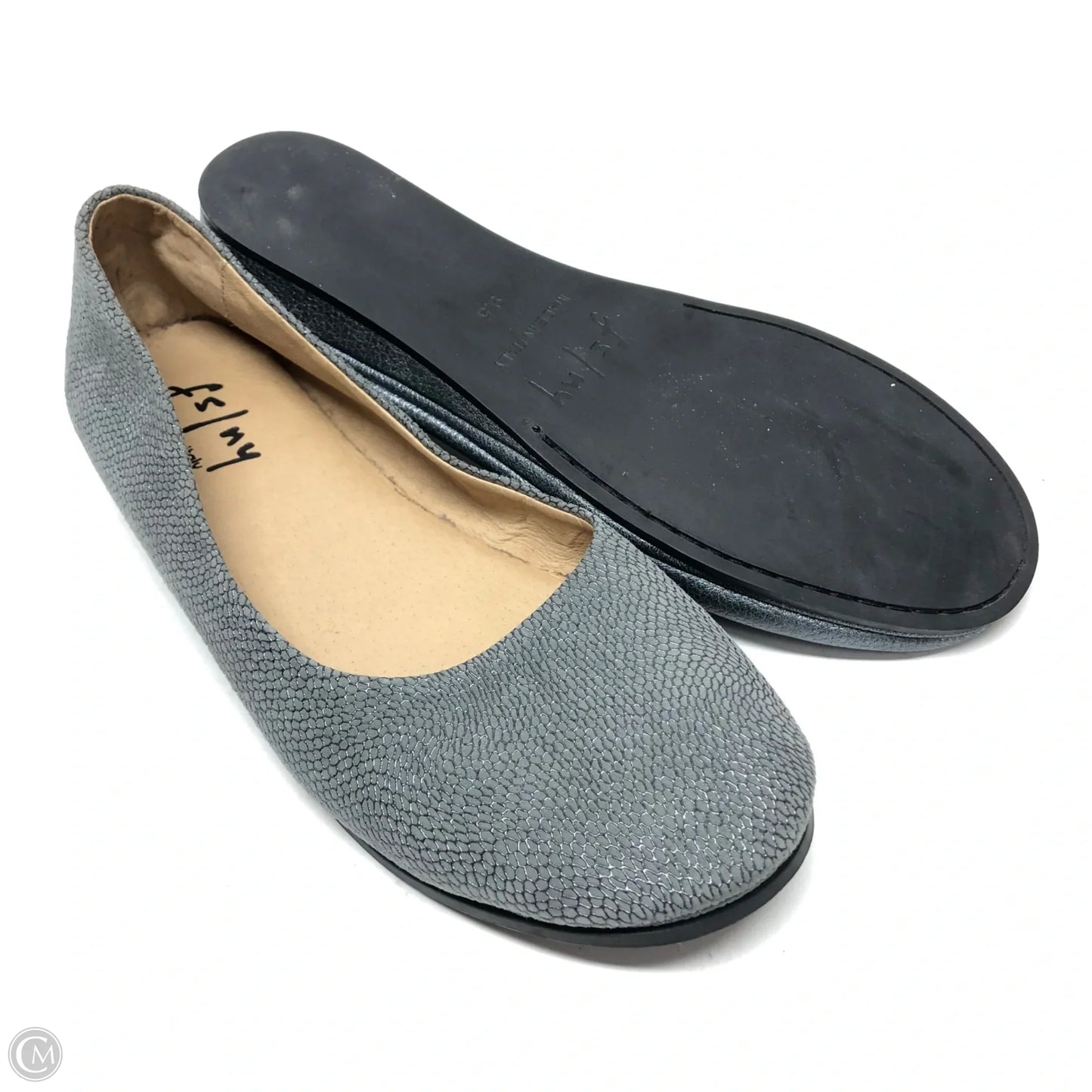 Shoes Flats By Cmc In Grey, Size: 9.5