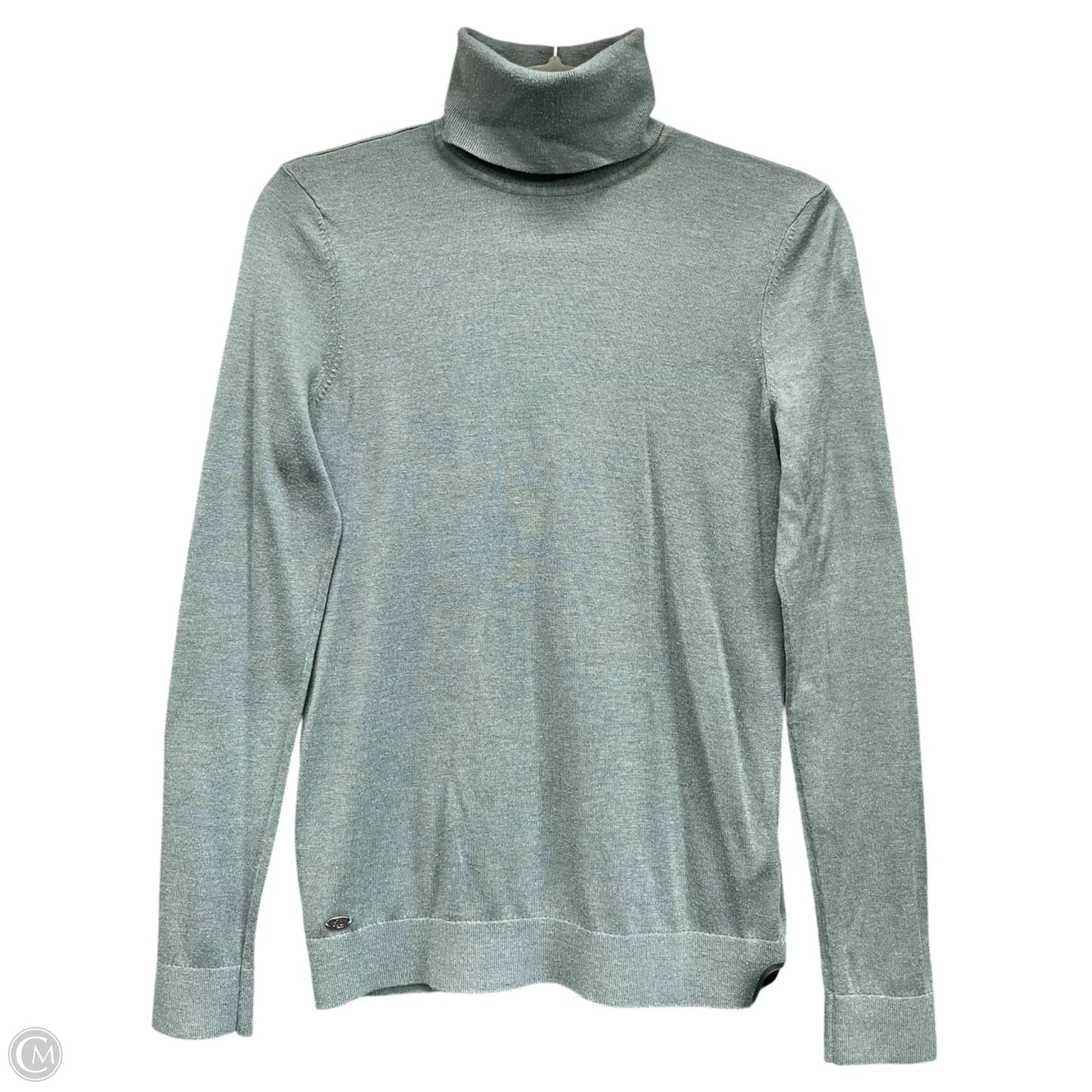 Top Long Sleeve By Lauren By Ralph Lauren In Green, Size: M