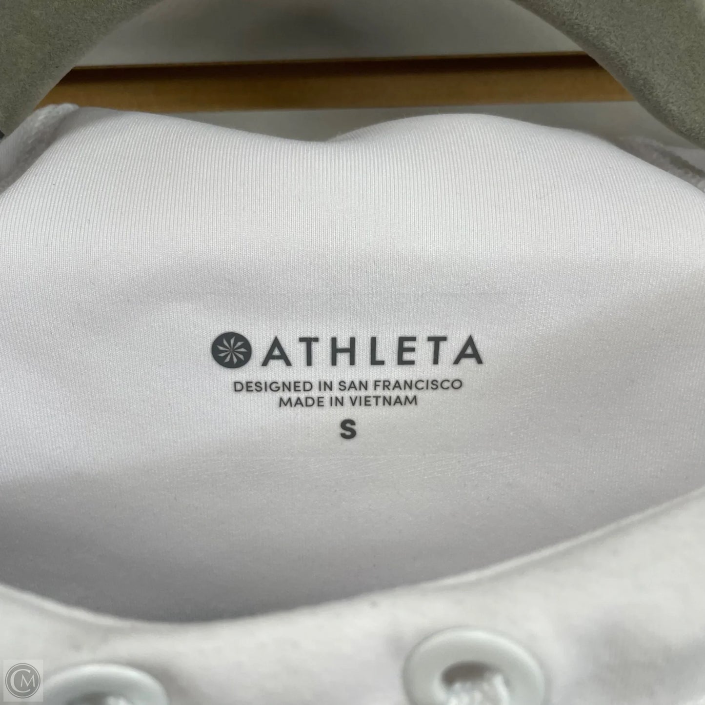 Athletic Sweatshirt Hoodie By Athleta In White, Size: S