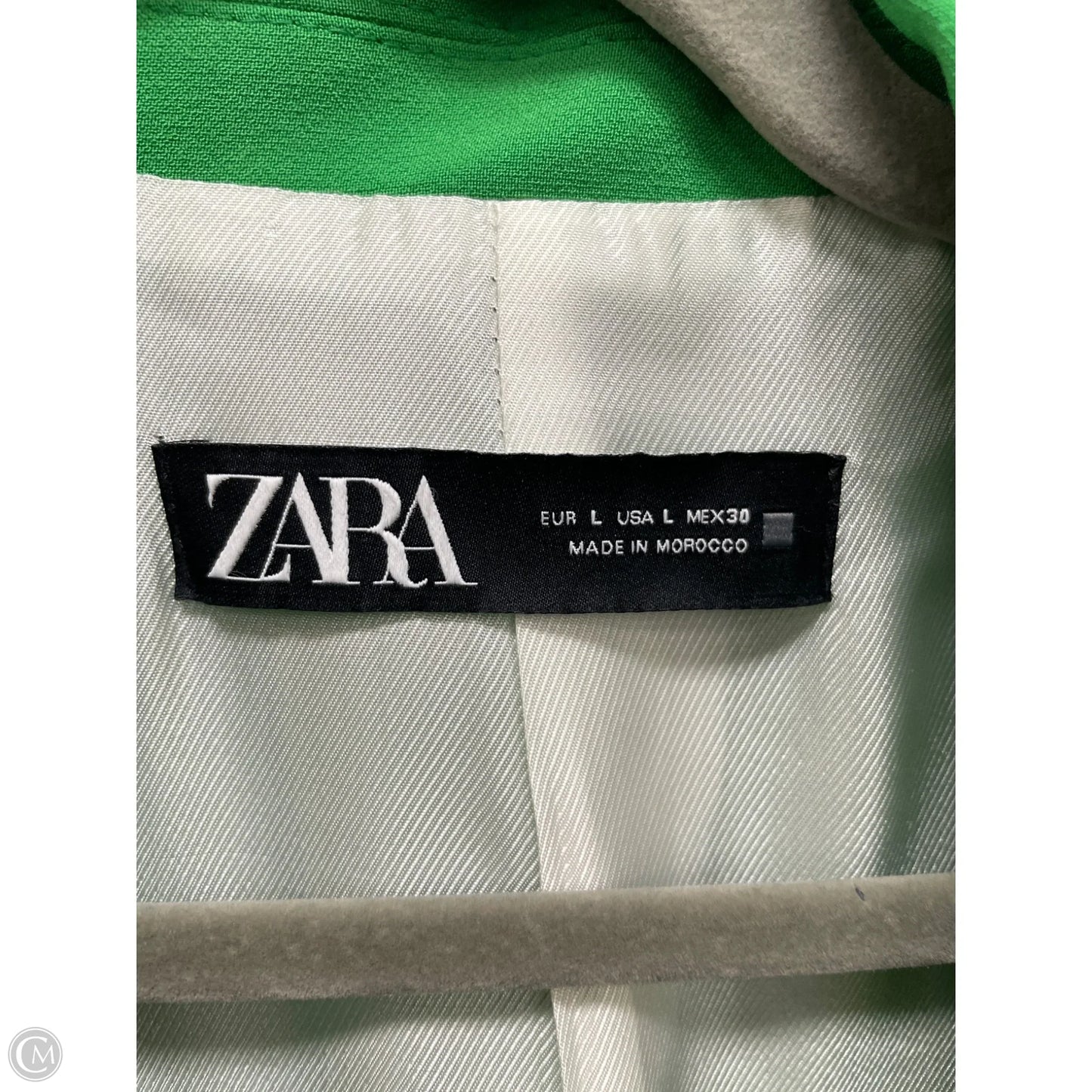 Blazer By Zara In Green, Size: L