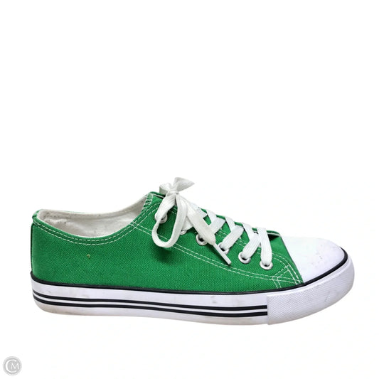 Shoes Sneakers By Clothes Mentor In Green, Size: 8