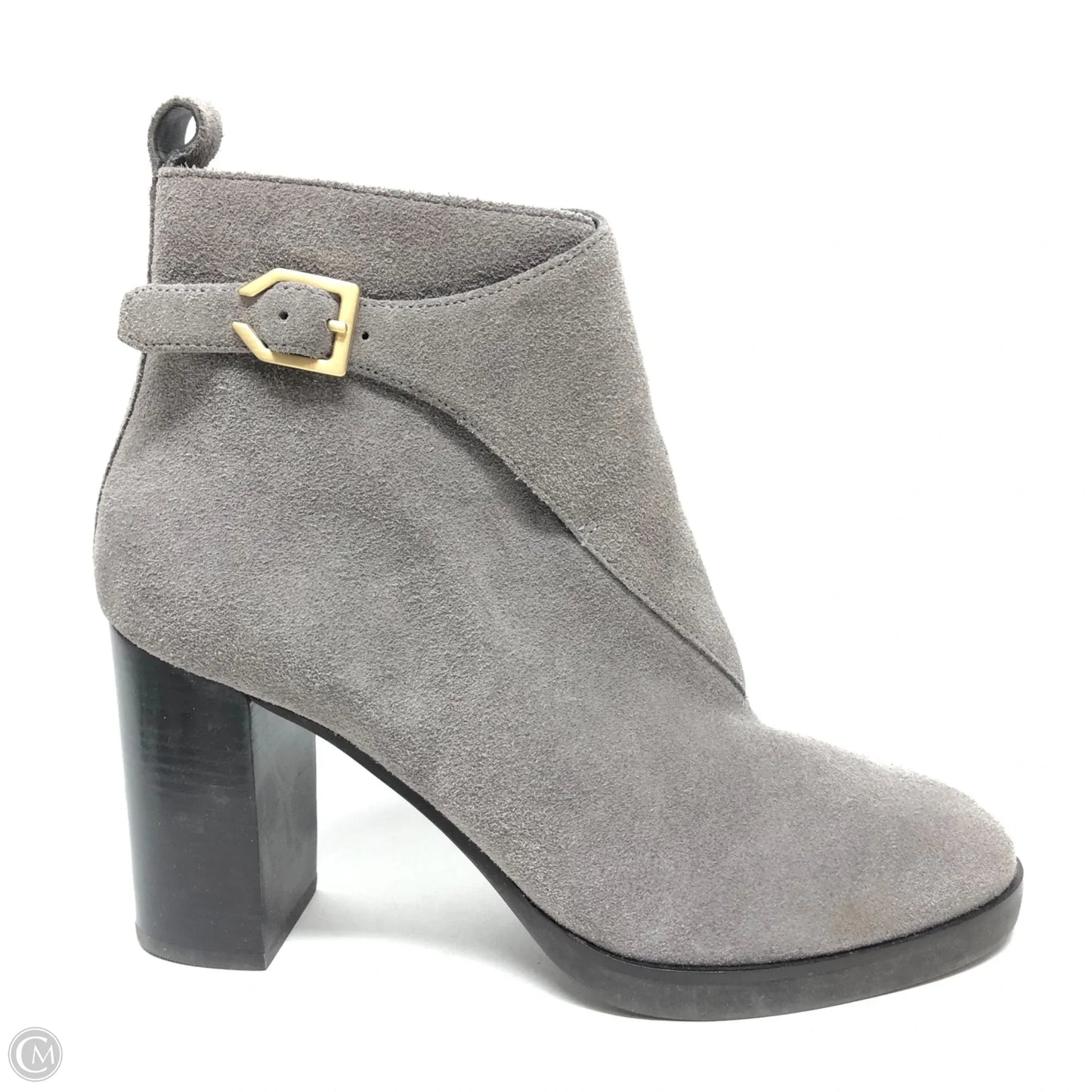 Boots Ankle Heels By Cole-haan In Grey, Size: 7.5