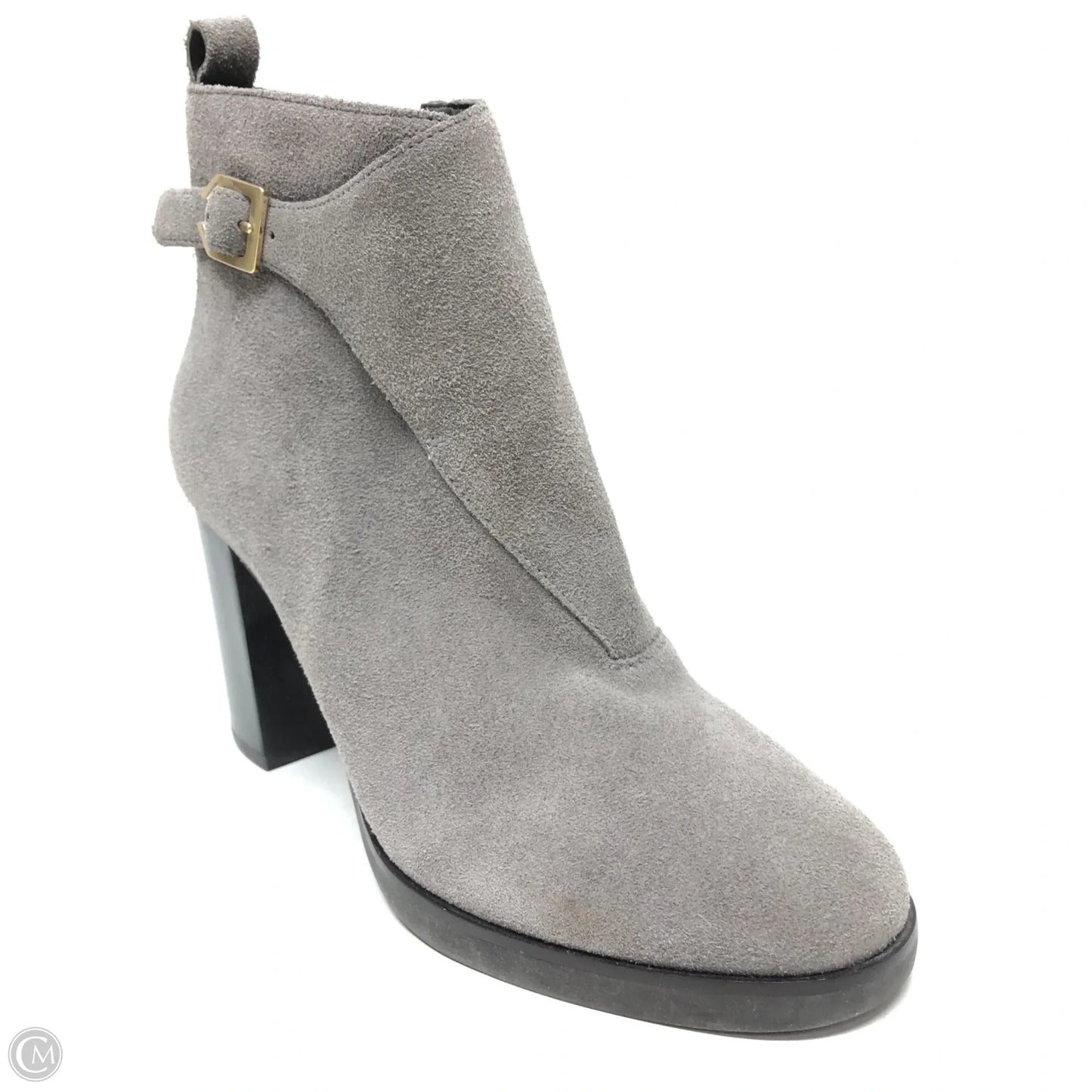 Boots Ankle Heels By Cole-haan In Grey, Size: 7.5