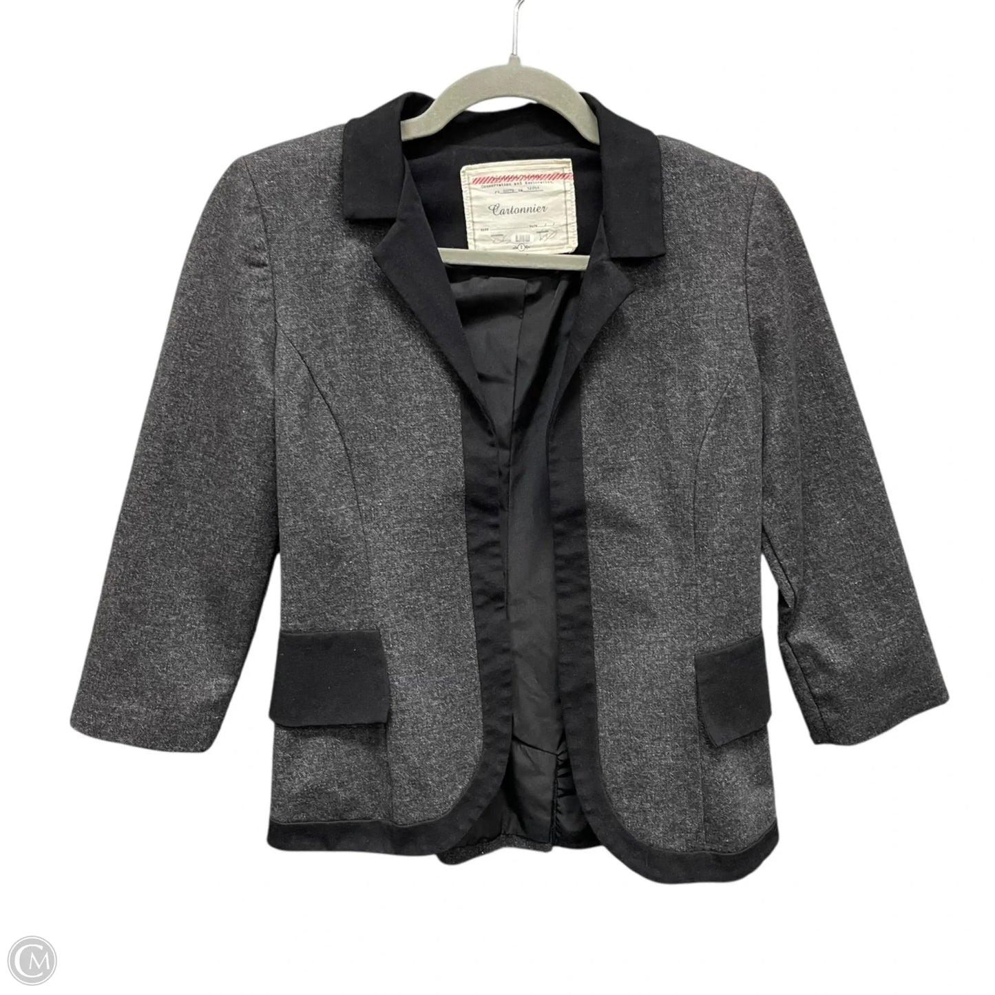 Blazer By Cmc In Black & Grey, Size: 2