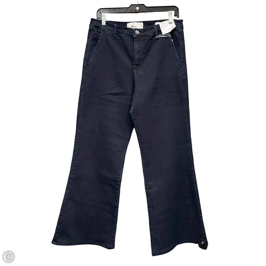 Jeans Flared By Sam Edelman In Blue Denim, Size: 10