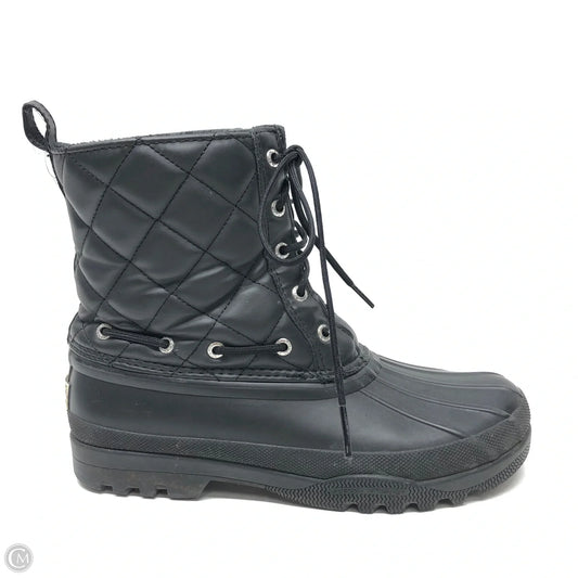 Boots Rain By Sperry In Black, Size: 7