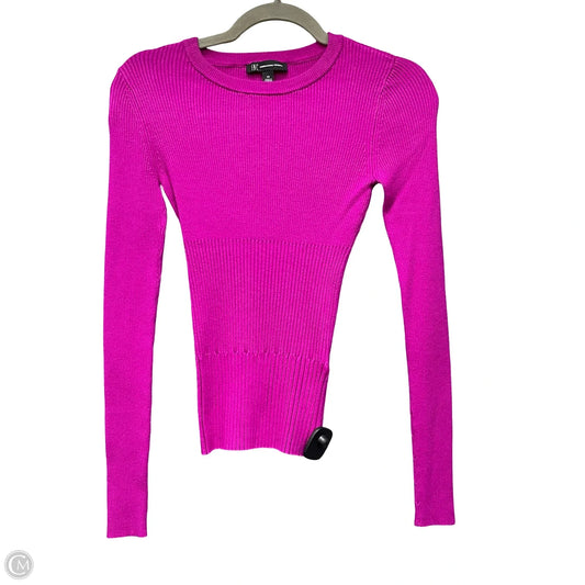 Top Long Sleeve By Inc In Pink, Size: Xs