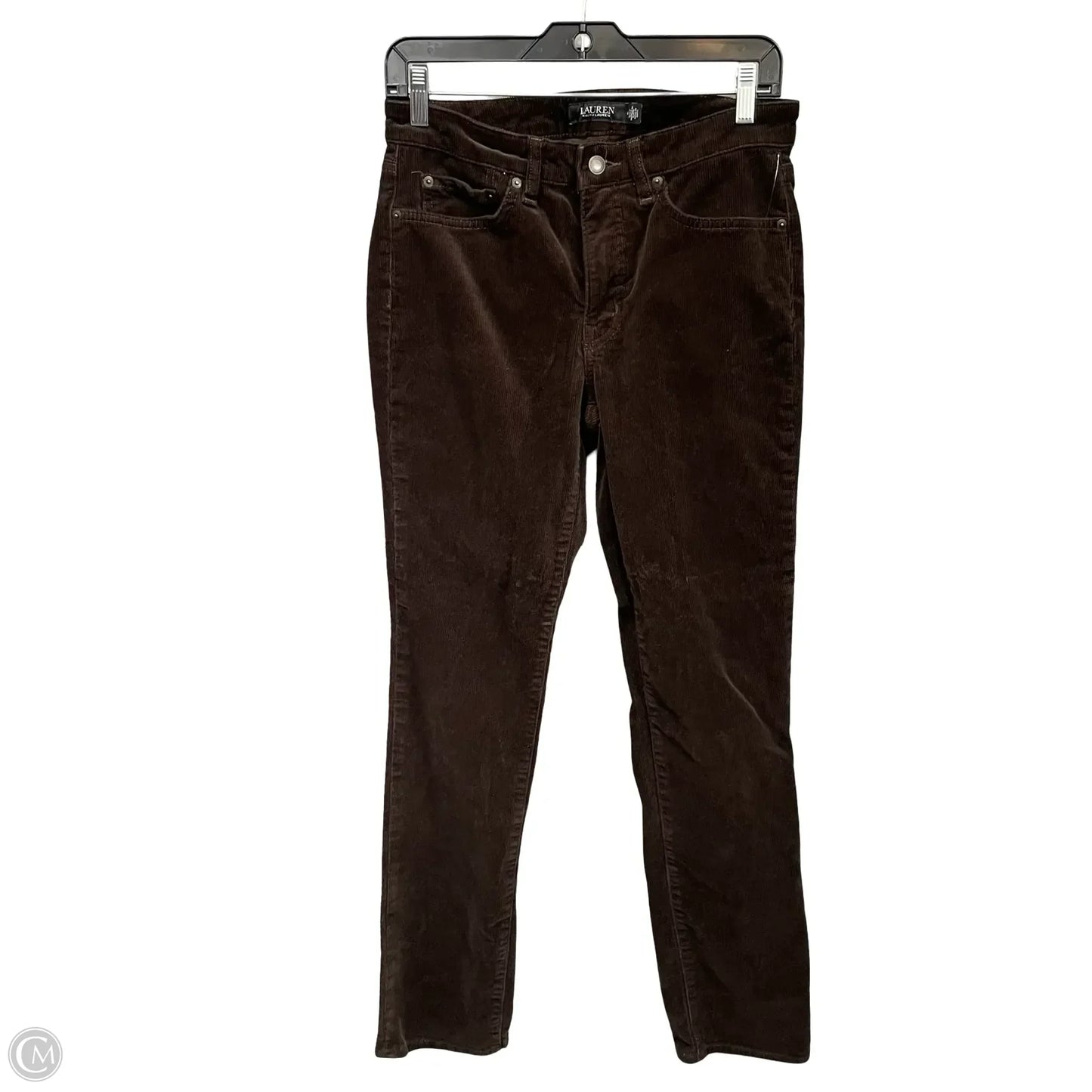 Pants Corduroy By Lauren By Ralph Lauren In Brown, Size: 6
