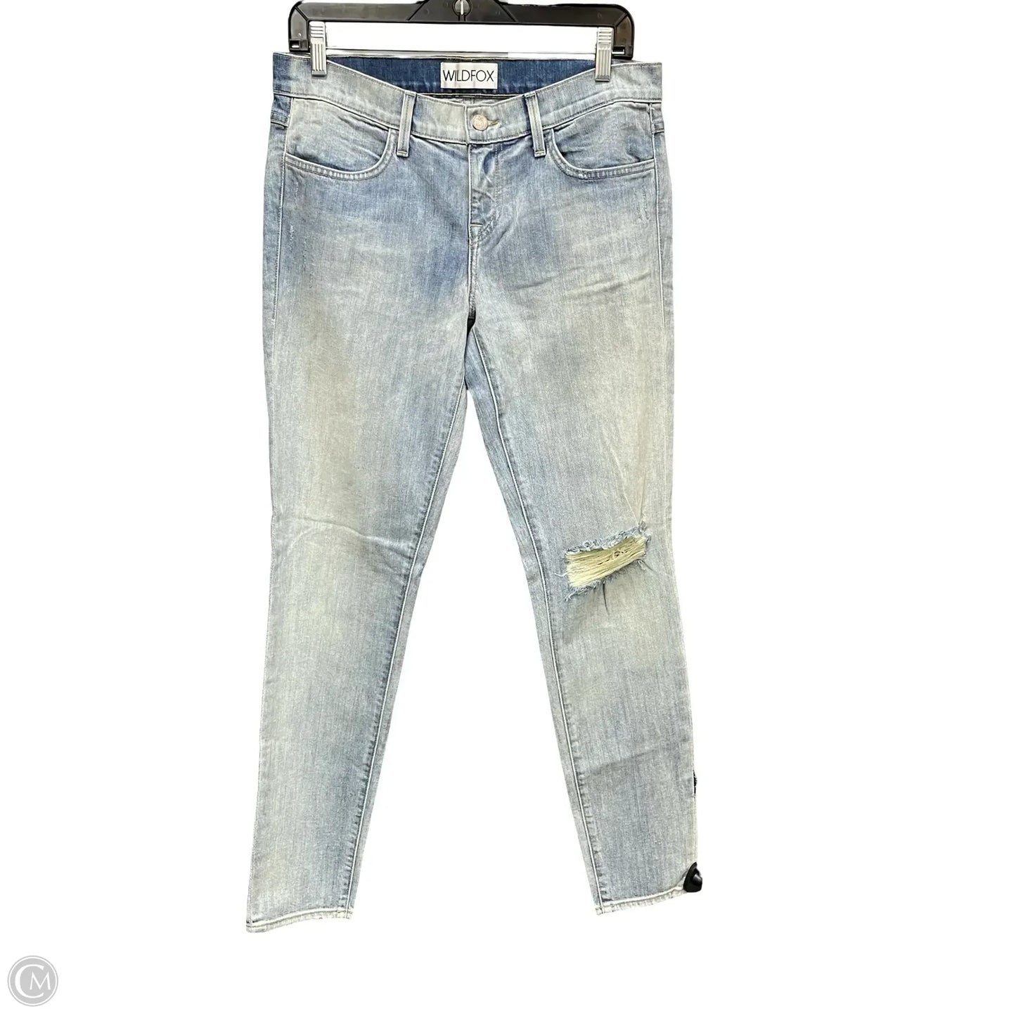 Jeans Skinny By Wildfox In Blue Denim, Size: 6