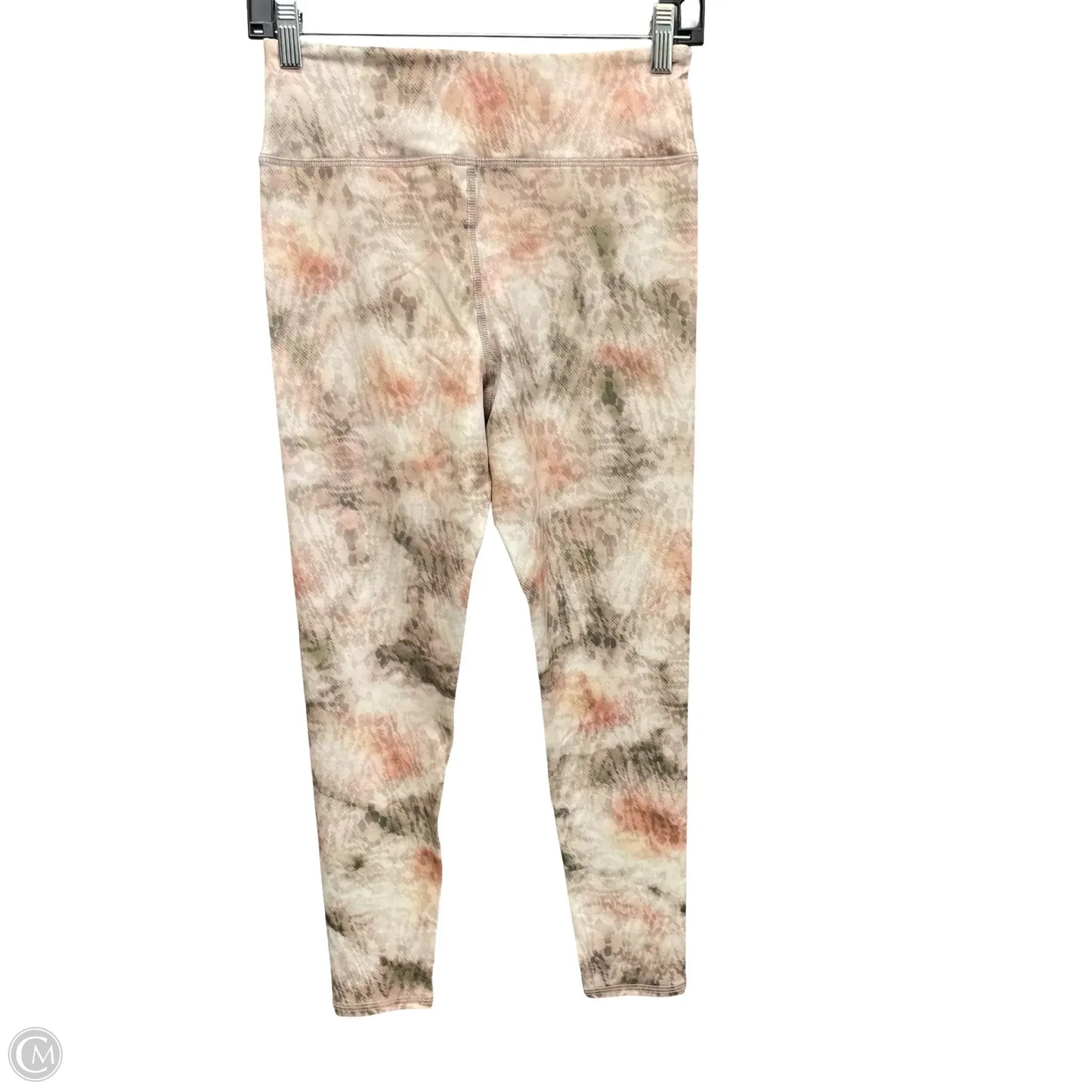 Athletic Leggings By Clothes Mentor In Beige, Size: M