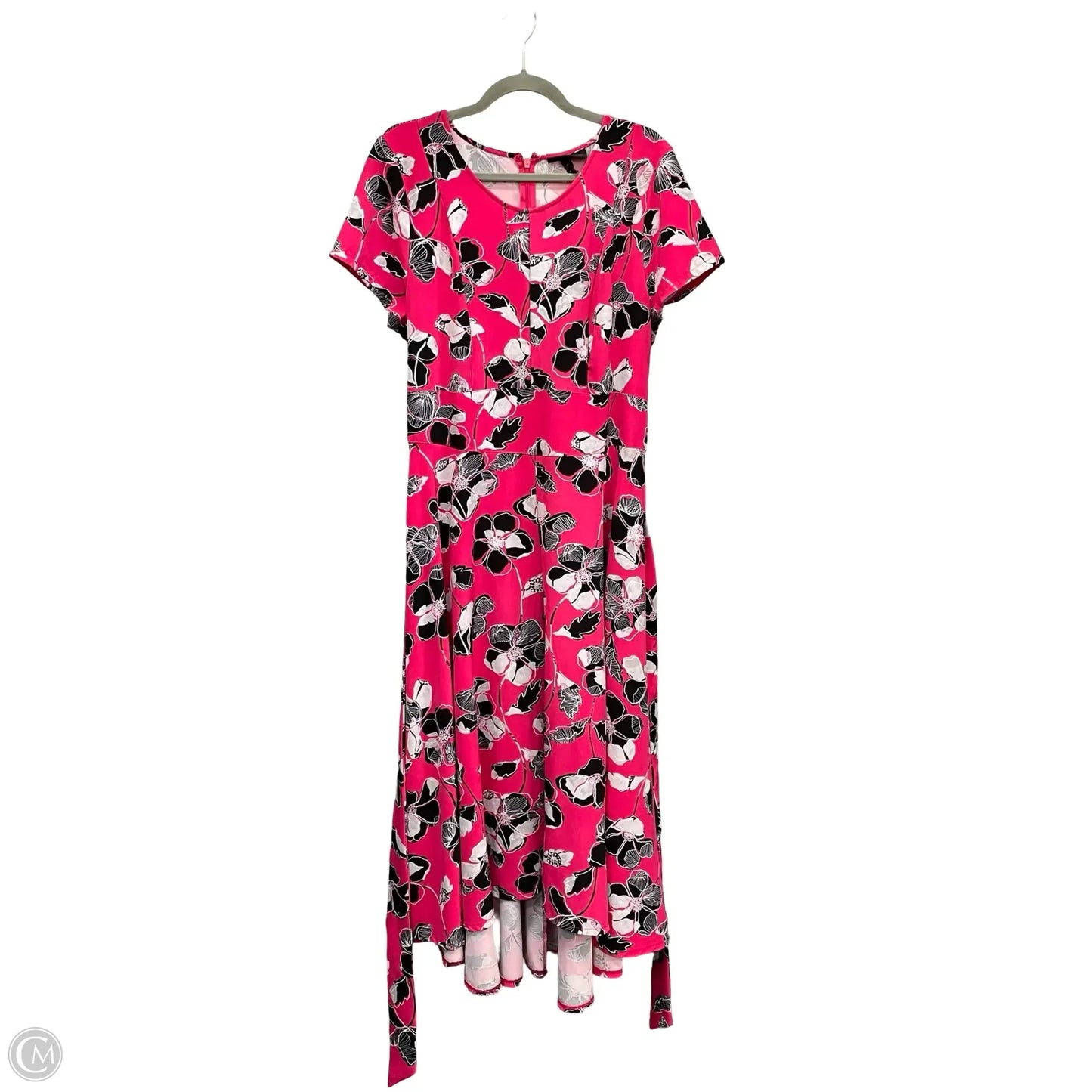 Dress Casual Midi By Lane Bryant In Pink, Size: 16