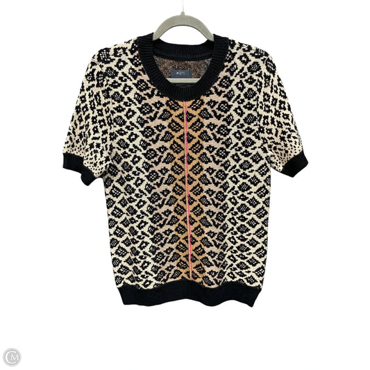 Sweater Short Sleeve By Maeve In Animal Print, Size: S