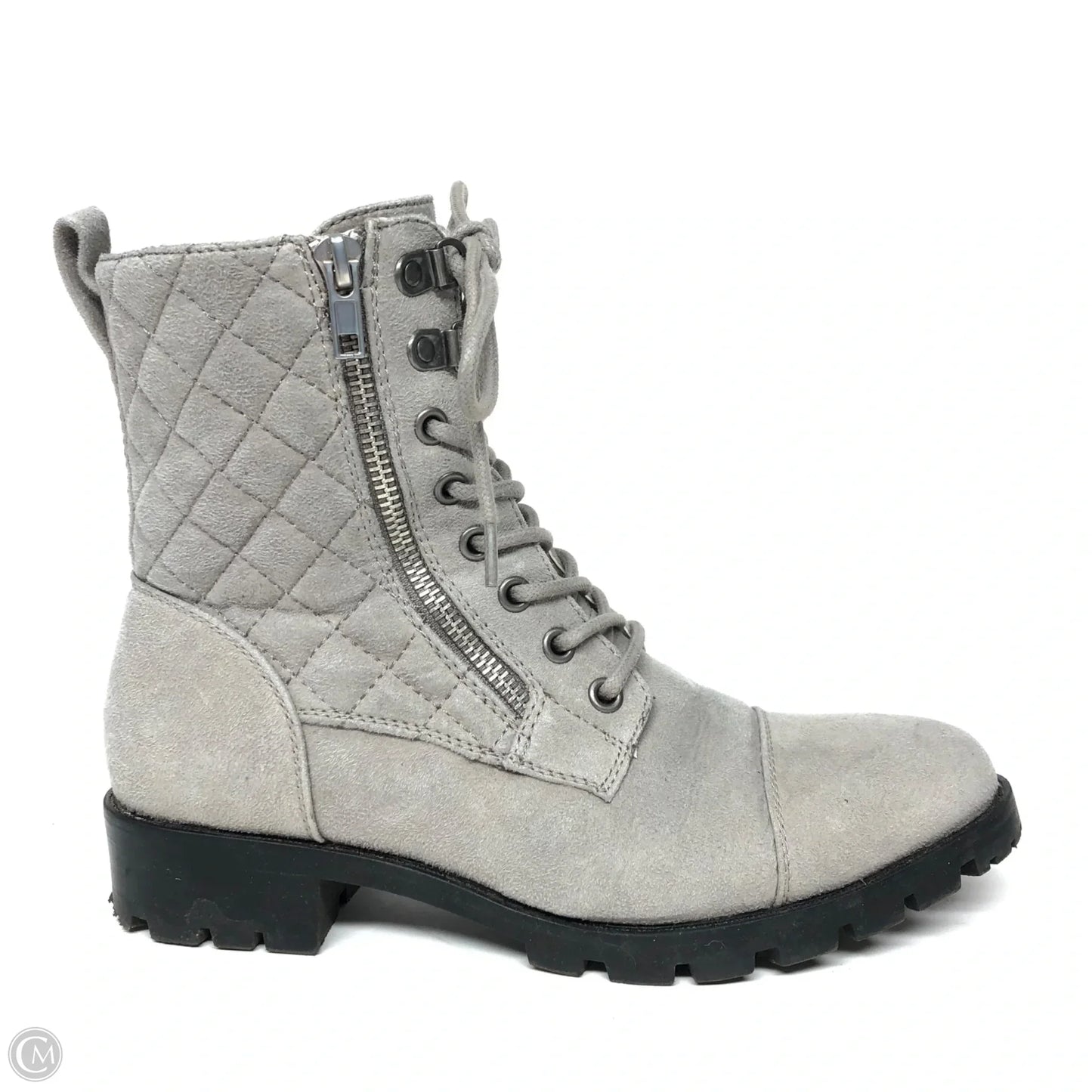 Boots Combat By White Mountain In Grey, Size: 7