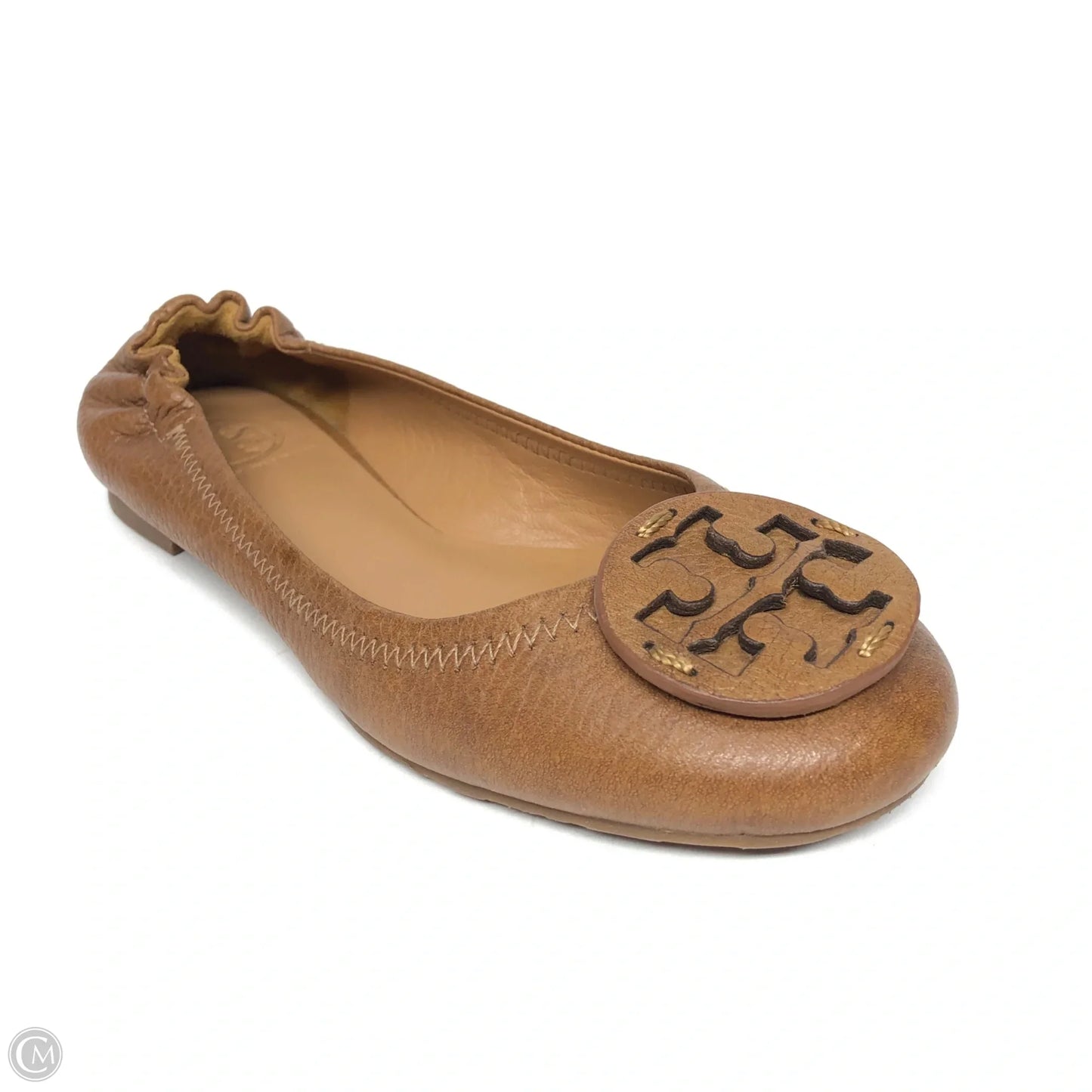 Shoes Designer By Tory Burch In Brown, Size: 5