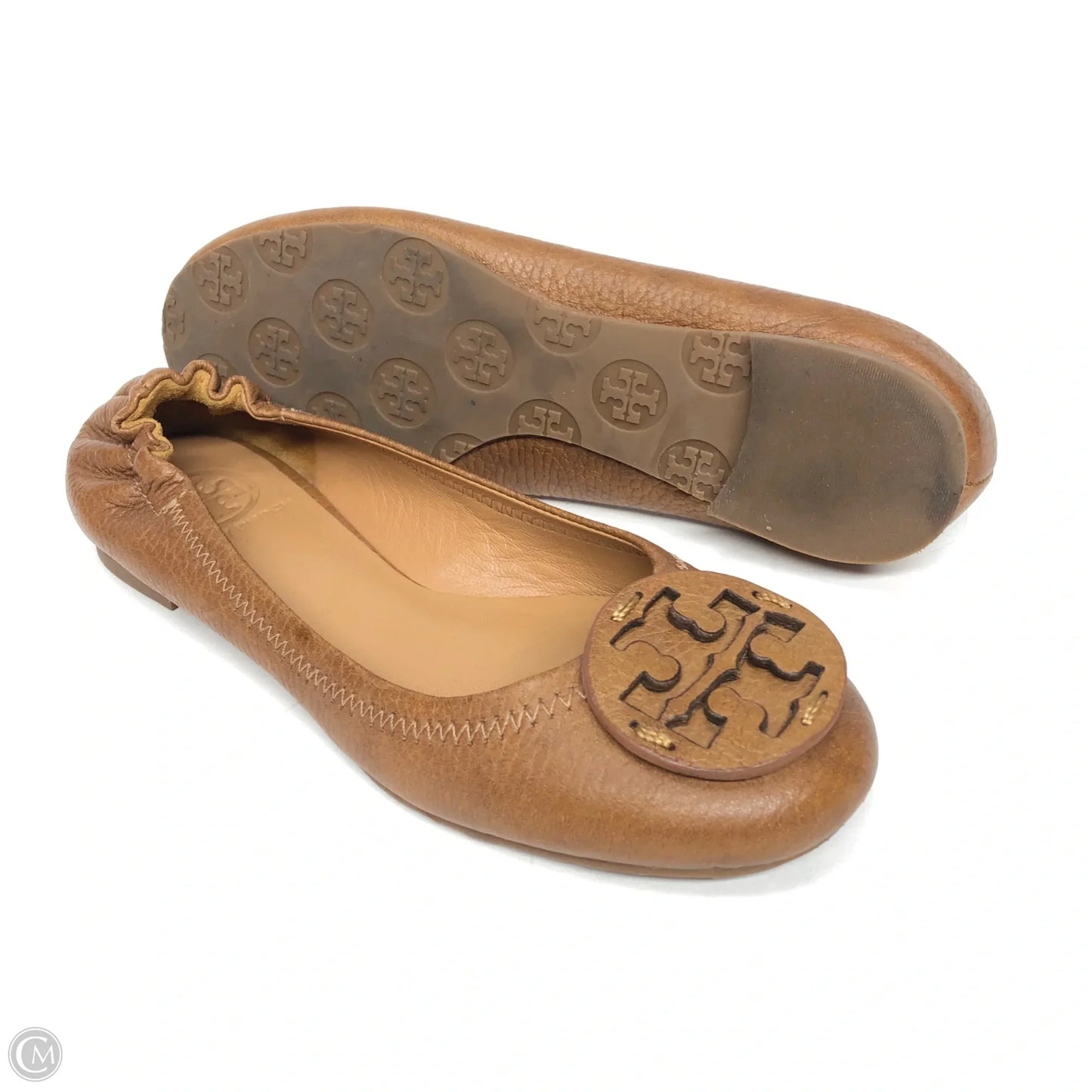 Shoes Designer By Tory Burch In Brown, Size: 5