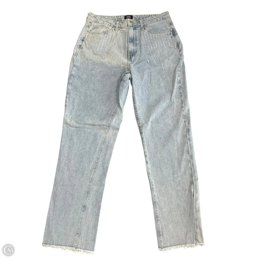 Jeans Straight By Clothes Mentor In Blue Denim, Size: 8
