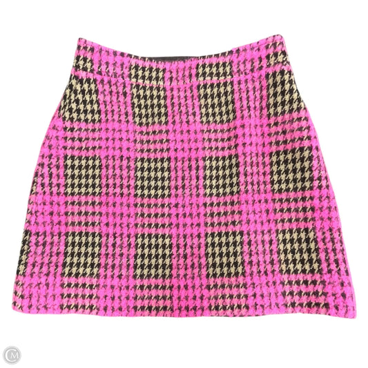 Skirt Mini & Short By Boden In Brown & Pink, Size: 6