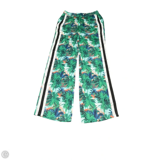 Pants Wide Leg By Cmc In Blue & Green, Size: 8
