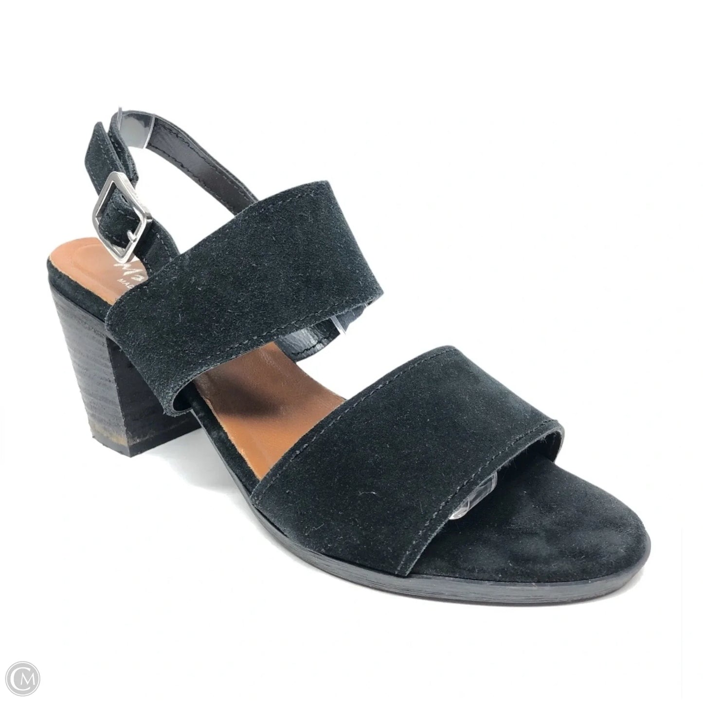 Sandals Heels Block By Cmc In Black, Size: 9