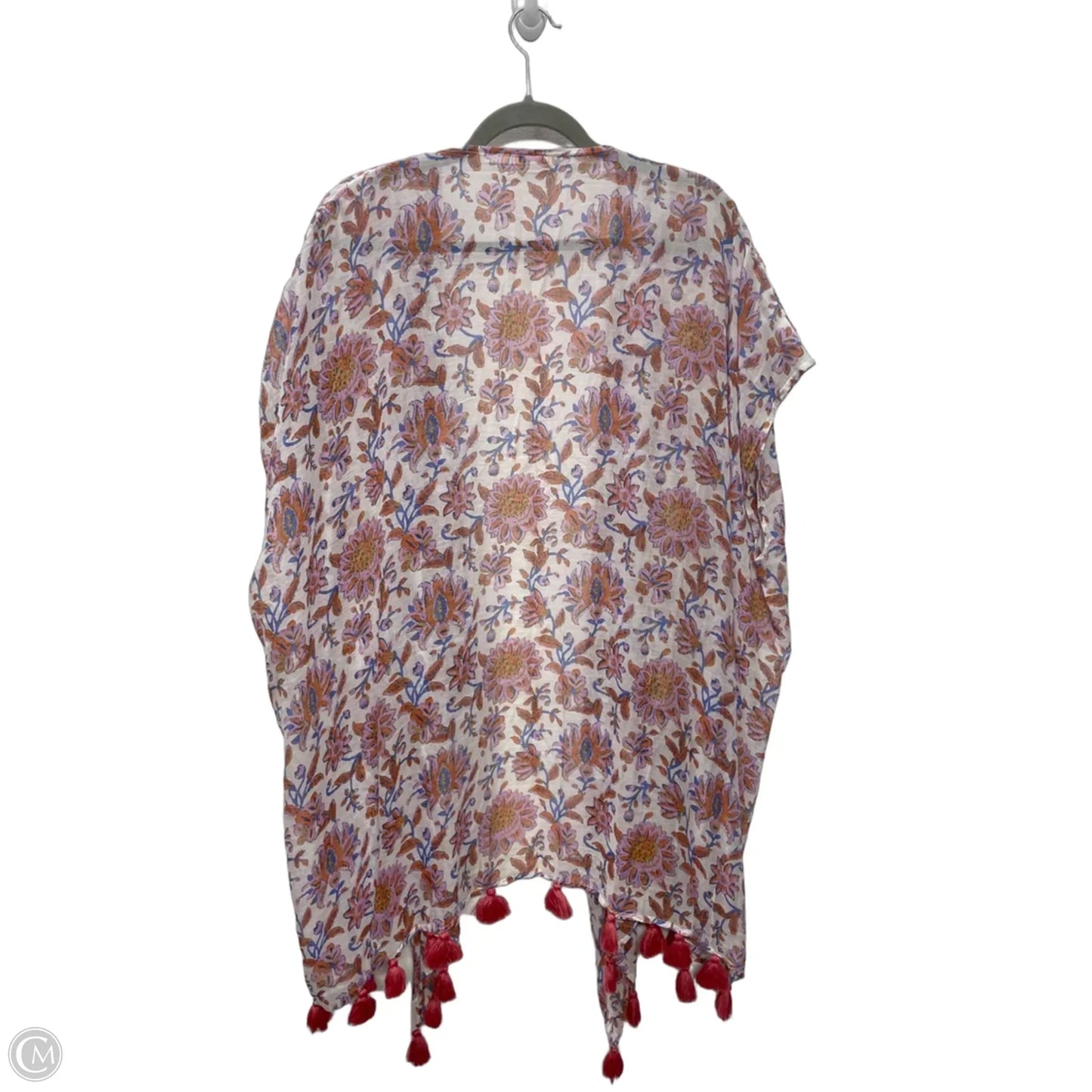 Swimwear Cover-up By J. Crew In Blue & Pink, Size: Osfm